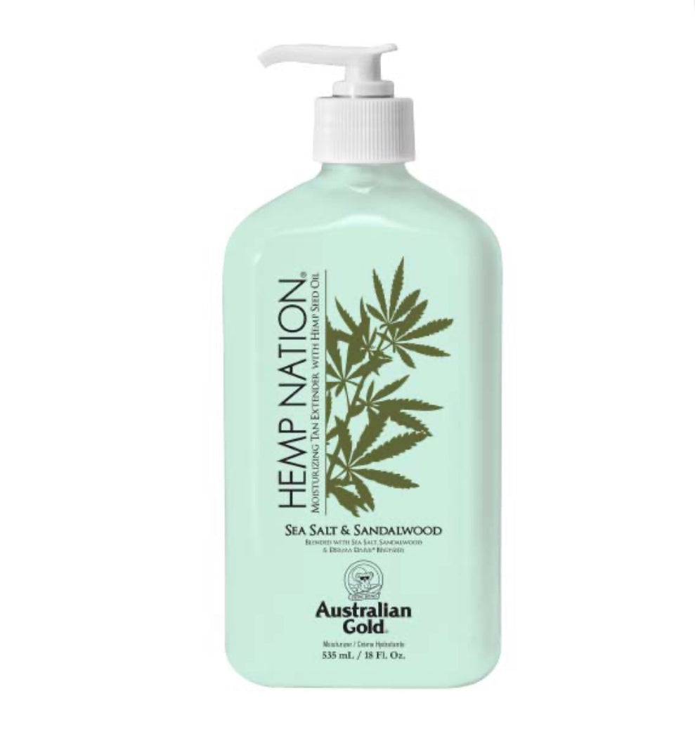 Hemp Nation Sea Salt & Sandalwood Bodylotion, 535 ml.