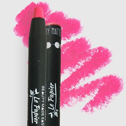 Le papier læbestift rouge