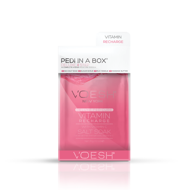 PEDI IN A BOX, – vitamin recharge / opladning
