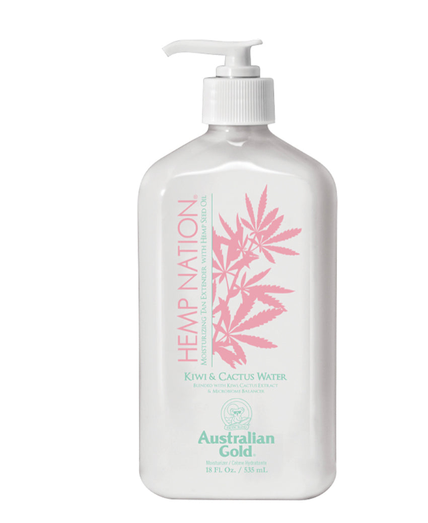 Hemp Nation Kiwi & Cactus Water, Bodylotion 535 ml.