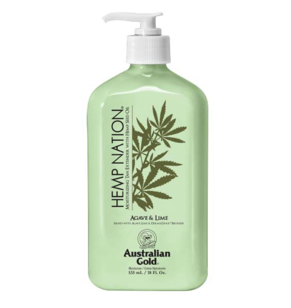 Hemp Nation Agave & Lime Bodylotion, 535 ml.