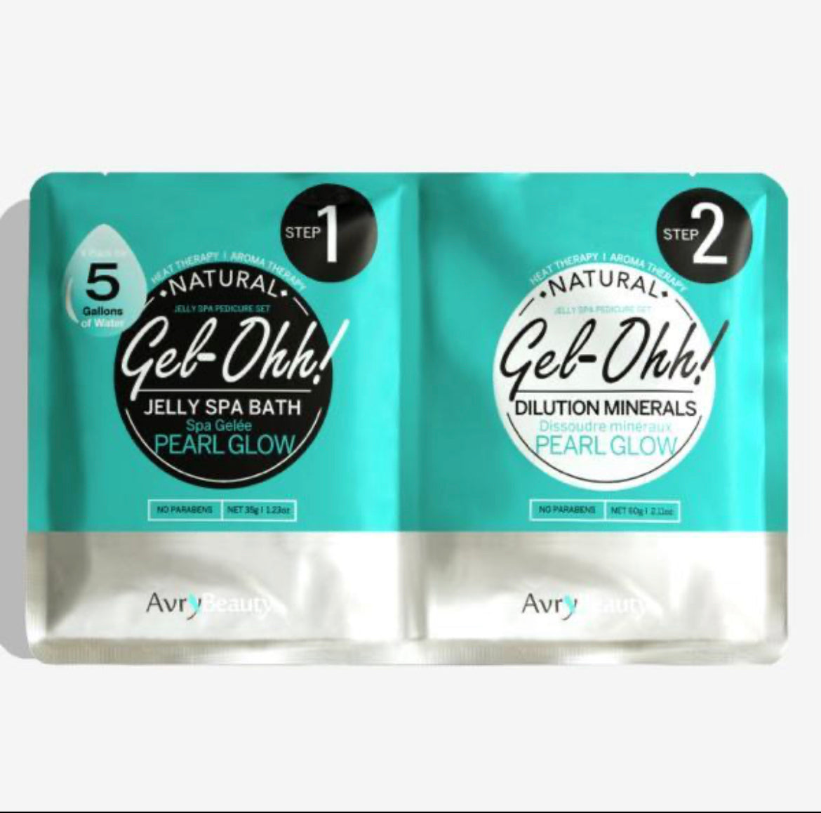 Gel-ohh Jelly Spa Pedi Bad Pearl Glow