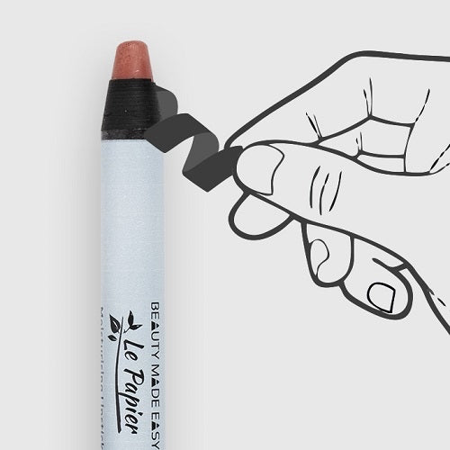 Le papier læbestift dusty rose