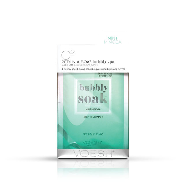 PEDI IN A BOX 02 Buble spa, – Mint Mimosa