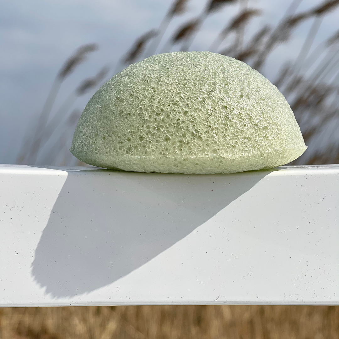 Organic Konjac Svamp green tea - Alle hudtyper sang antiage