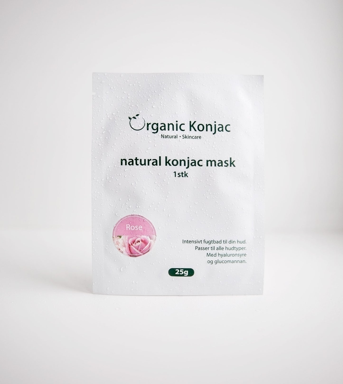 Organic Konjac Mask - Rose