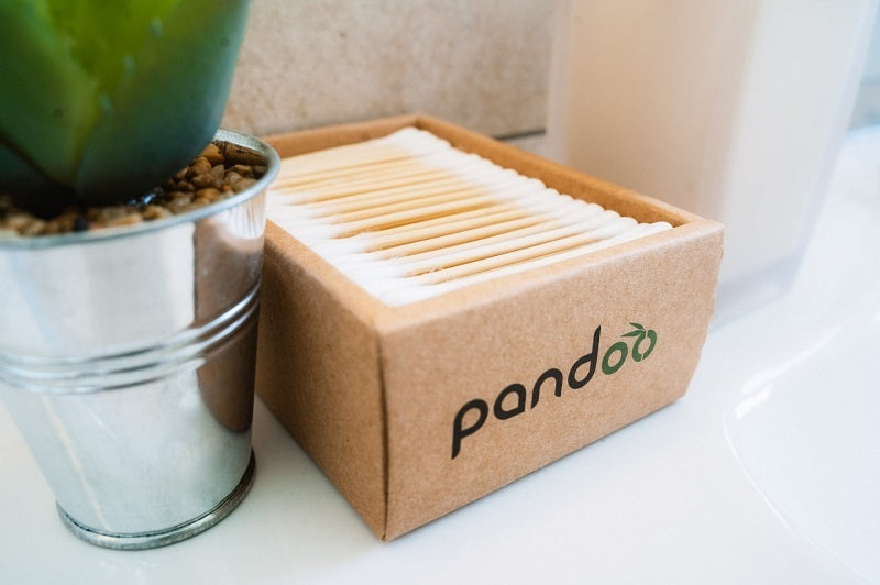 Pandoo økologiske vatpinde 200 stk.