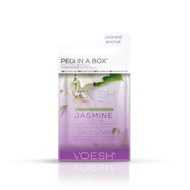 PEDI IN A BOX,  –  Jasmine Soothe / lindre