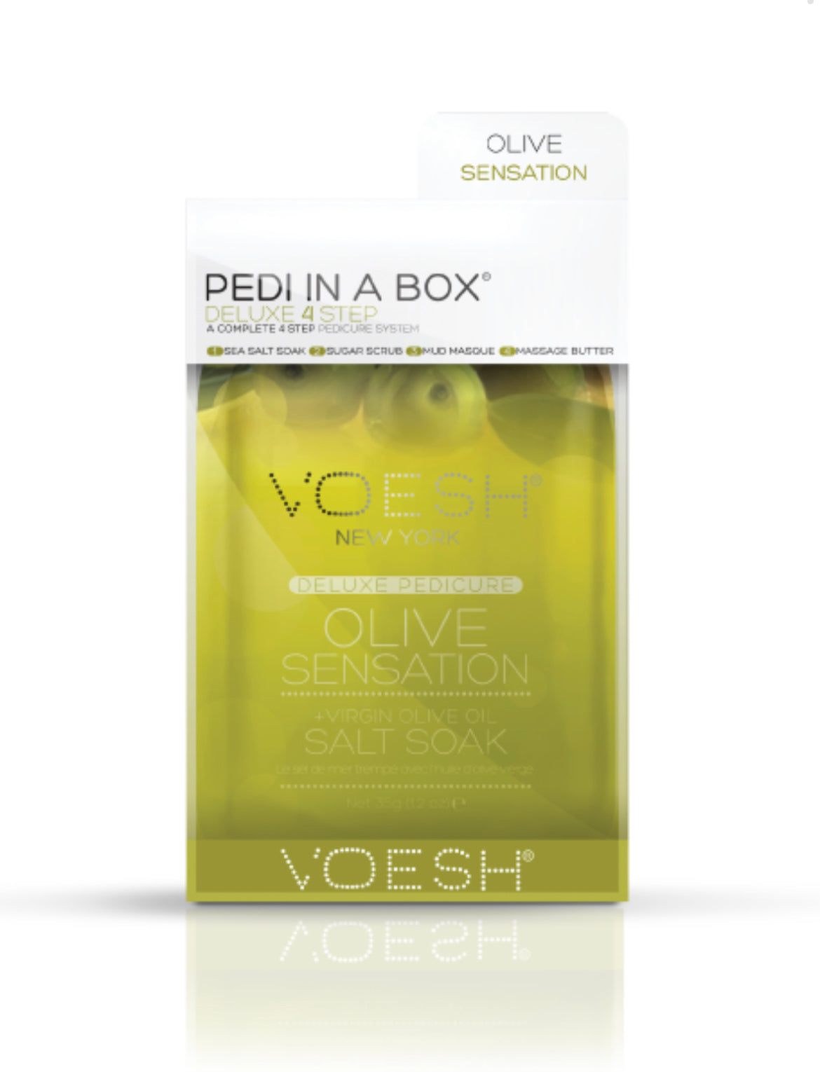 PEDI IN A BOX, – olive sensation
