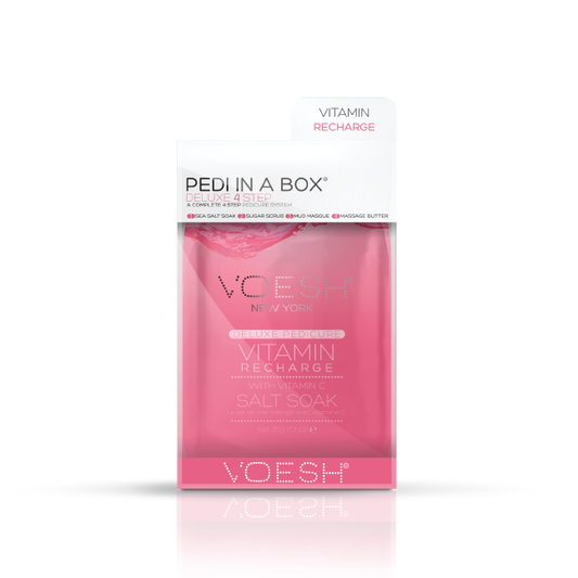 PEDI IN A BOX,  – vitamin recharge / opladning