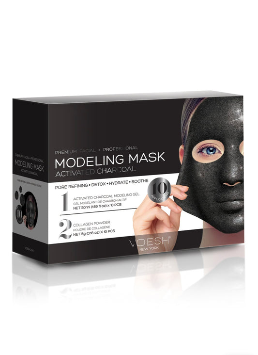 Facial modeling mask - activated charcoal 1. Stk