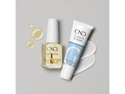 CND Solaroil + cuticle ereaser nail kit