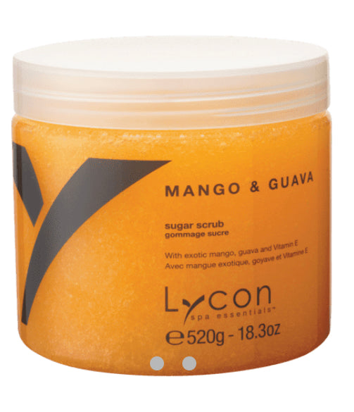 Lycon mango og guava sukker scrub 520 g