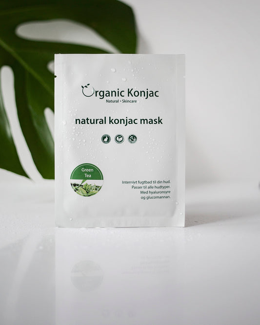 Organic Konjac Mask - Green tea