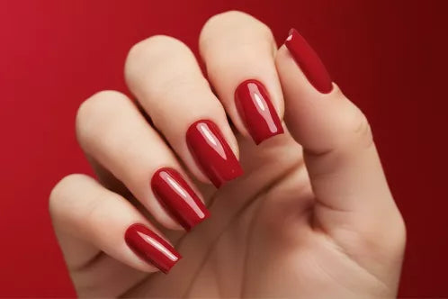 Gel polish Pack Ladies Love Red + Gel Polish Top Matte 8 ml + Gel Polish Top Oh! My Gloss 8 ml