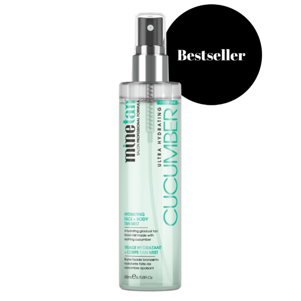 Minetan – cucumber hydrating face + body tan mist 177 ml