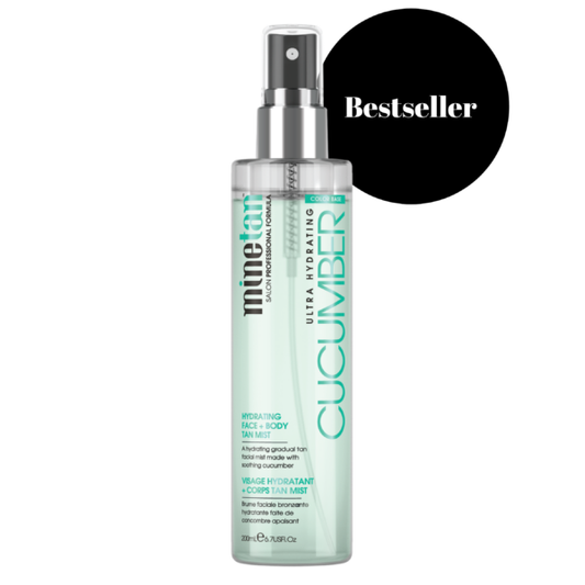 Minetan – cucumber hydrating face + body tan mist 177 ml