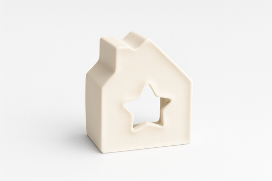 Håndlavet mini julehus